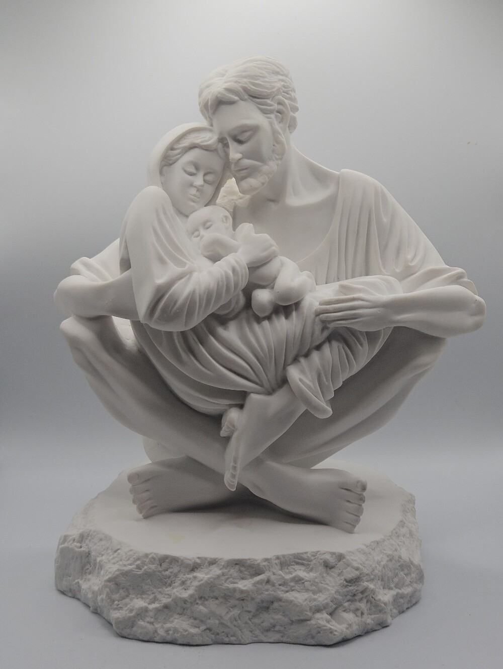 Vintage 1999 Timothy P. Schmalz "A Quiet Moment" Holy Family Sculpture